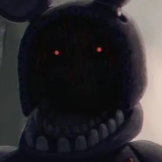 🌟 Bonnie Five Nights at Freddy's Horreur, Jeu vidéo, Animatronique, Effrayant whatsapp sticker