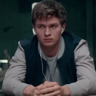 🚘 Baby Baby Driver baby driver, ansei elgort, movie, character, driver telegram sticker