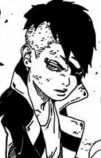 🛸 Kawaki Boruto manga, anime, kawaki, boruto, personaggio, illustrazione telegram sticker