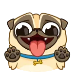 Penny Pug | @Premium_Emojis_Telegram telegram emojis 👅