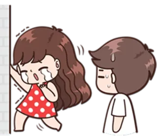 😭 llorando, triste, dibujos animados, molesto, relación telegram sticker