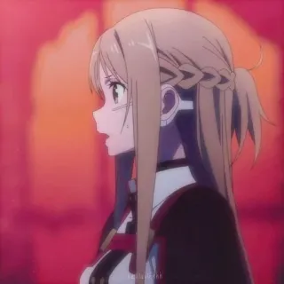 🍂 Asuna Sword Art Online Anime, Gadis, Sword Art Online, Asuna, Karakter, Animasi whatsapp sticker