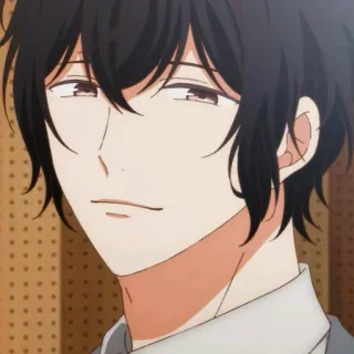 🖇 Anime, Manga, Charakter, Porträt, Mann, Gesicht, Person whatsapp sticker