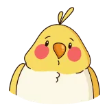 Птенчик от @TgEmojis telegram emojis 🤨