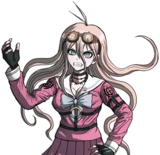 🔩 Miu Iruma Danganronpa anime, danganronpa, miu iruma, fanart, character telegram sticker