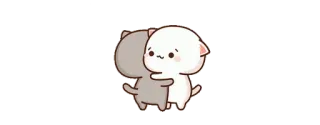 🤗 猫, かわいい, ハグ, 愛, カワイイ telegram sticker