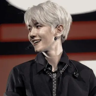 🕰 kpop, exo, baekhyun, idol, singer, asian telegram sticker
