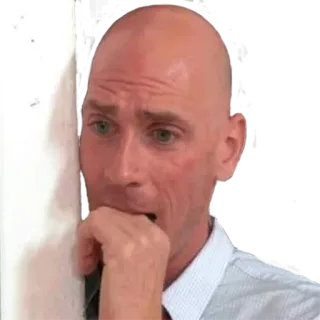 😢 Johnny Sins Порноактер, Актер, в шоке, обеспокоен, обеспокоен telegram sticker