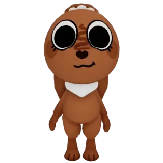 🍫 กระรอก, การ์ตูน, สัตว์, น่ารัก, สติกเกอร์ telegram sticker