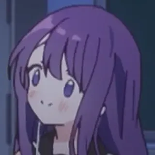🙃 anime, girl, cartoon, portrait telegram sticker