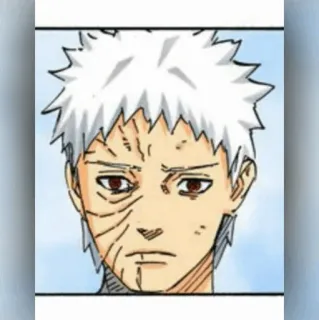 ⚫️ Obito Uchiha Naruto Anime, Manga, Ninja, Uchiha, Obito telegram sticker