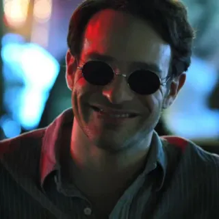 🥊 Daredevil super-héros, Marvel, aveugle, Netflix, avocat whatsapp sticker