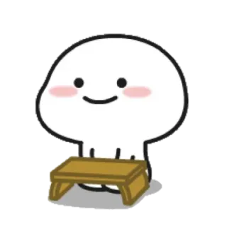 ☁ süß, Cartoon, Figur, Zeichnung, einfach, Aufkleber telegram sticker