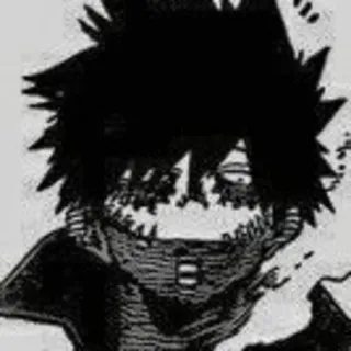 ⚡️ Dabi My Hero Academia 애니메이션, 다비, 나의 히어로 아카데미아, 캐릭터, 빌런 telegram sticker