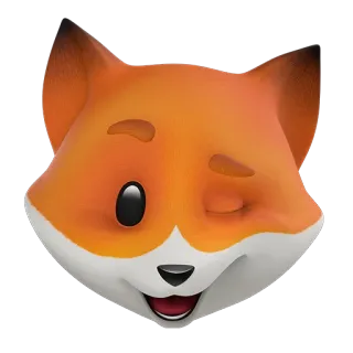 😉 zorro, animal, emoji, metamask whatsapp sticker