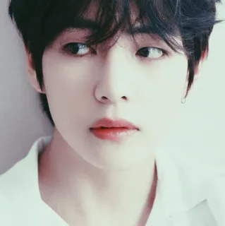 🌨 V kpop, muzyka, bts, piosenkarz, celebryta, idol, portret telegram sticker