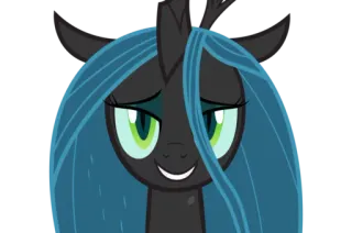 😊 Queen Chrysalis My Little Pony: Friendship Is Magic My Little Pony, Rainha Chrysalis, Personagem de desenho animado, Animação, Mal telegram sticker