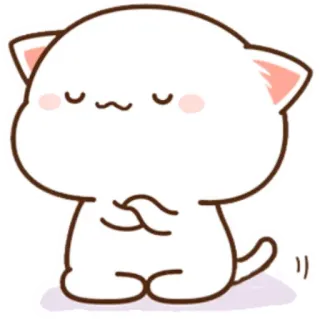 😤 cat, cute, animal, kawaii, sticker, illustration, cartoon telegram sticker