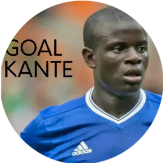 ⚽ N'Golo Kanté GOAL
KANTE N'Golo Kanté, futebol, futebol, esportes, gol telegram sticker