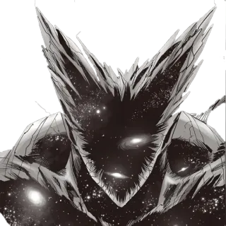 💫 Garou One Punch Man monster, anime, manga, kosmisch, garou telegram sticker