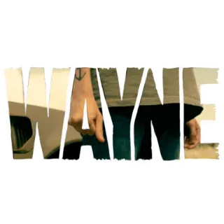 🔝 WAYNE Nome, Wayne, Âncora telegram sticker