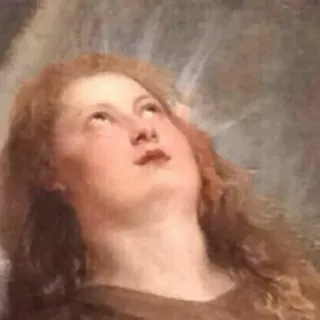 🤩 portrait, woman, painting, art, renaissance telegram sticker