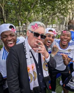 💋 Carlo Ancelotti Real Madrid telegram sticker