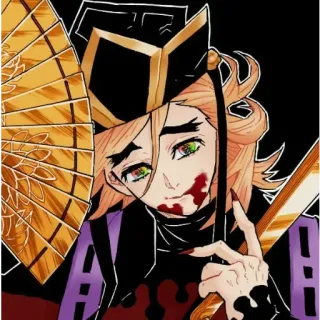 🥵 Doma Demon Slayer Anime, Manga, Doma, Thanh Gươm Diệt Quỷ, Nhân vật, Fan, Sticker telegram sticker