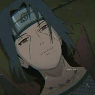 Itachi @yeager_bomb telegram stickers
