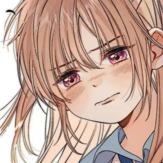 🧸 Anime, Manga, Fille, Illustration, Personnage, Dessin animé telegram sticker