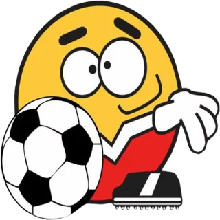 ⚽ 絵文字, フットボール, サッカー, スポーツ, ボール, ゲーム telegram sticker