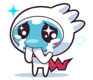 😅 menangis, sedih, kartun, stiker, imut, emosional telegram sticker