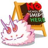 👊 NO SCHOLARSHIPS HERE bolsas, não, desenho animado, engraçado, fofo telegram sticker