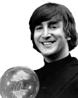 The Beatles telegram stickers