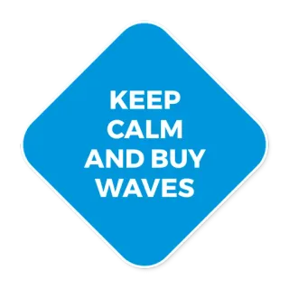 Waves whatsapp stickers