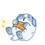 Пёс Полтос от @TgSticker telegram stickers