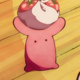 🍡 Mokke Toilet-Bound Hanako-kun Anime, Rosa, Fofo, Personagem, Mokke, Hanako-kun do Banheiro whatsapp sticker