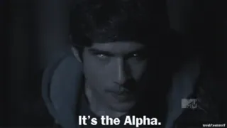 🐺 Teen Wolf It's the Alpha. loup-garou, alpha, surnaturel, Teen Wolf, série TV telegram sticker