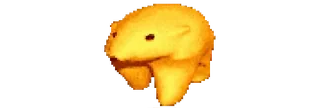 😦 animal, oso amarillo, lindo, oso telegram sticker