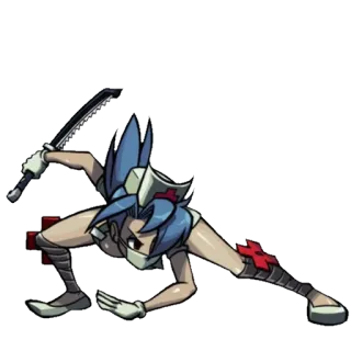 🌡 perawat, senjata, anime, kartun, wanita, pertempuran telegram sticker