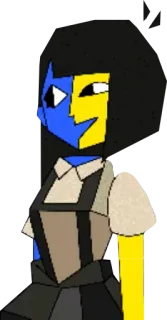 😀 ENA Kartun, Karakter, ENA, Warna-warni, Animasi telegram sticker