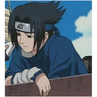 😶 Sasuke Naruto anime, sasuke, naruto, manga, uchiha telegram sticker