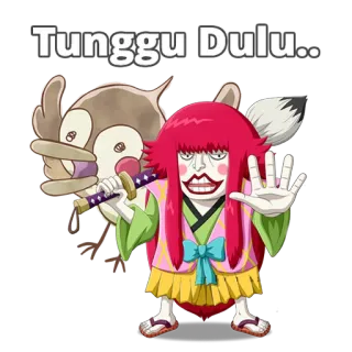 🖐 Tunggu Dulu.. Cartoon, Anime, Sticker, Figur telegram sticker