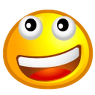 😀 Emoji, Sourire, Joyeux, Smiley whatsapp sticker
