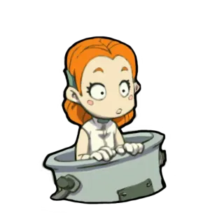 😲 cartoon, girl, anime, cute, character telegram sticker