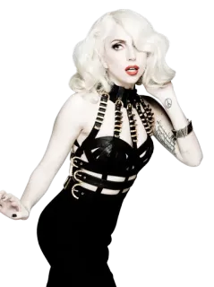 Lady Gaga by sononicola telegram stickers