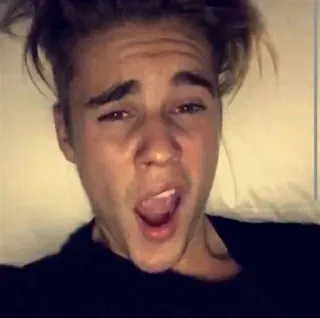 😴 Justin Bieber cantor, celebridade, música, retrato, artista telegram sticker