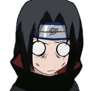 😱 Itachi Uchiha Naruto 动漫, 漫画, 忍者, 宇智波, 鼬 telegram sticker