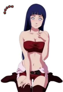 🙁 Hinata Naruto 애니메이션, 여자, 만화 telegram sticker