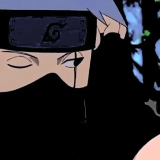 🗡️ Kakashi Naruto anime, kakashi, naruto, ninja, sharingan telegram sticker